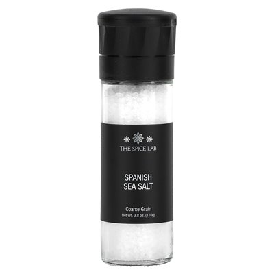 The Spice Lab, hiszpańska sól morska, gruboziarniste ziarno, 3,8 uncji (110 g)