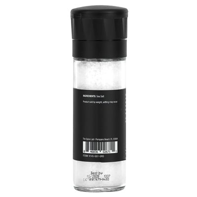 The Spice Lab, hiszpańska sól morska, gruboziarniste ziarno, 3,8 uncji (110 g)