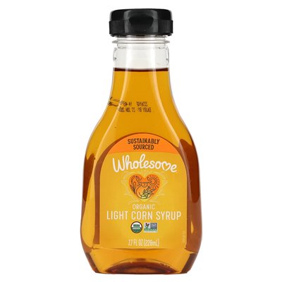 Zdrowe słodziki, organiczny syrop kukurydziany, 7,7 fl oz (228 g)