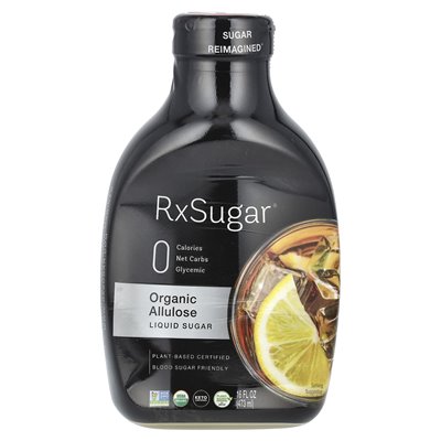 RXSUGAR, Organic Alcoholic Liquid Sugar, 16 Oz (473 ml)