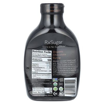 RXSUGAR, organiczny syrop czekoladowy, 16 fl oz (473 ml)