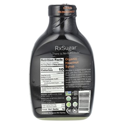 RXSUGAR, ORGANIC LACTIC SYRUP, 16 FL OZ (473 ml)