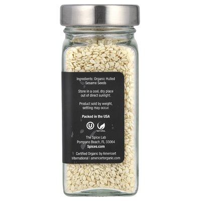 Laboratorium Spice, Organic Hulled Seeds, 2 uncje (56 g)