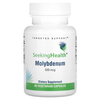 Seeking Health, Molybdenum, 500 mcg, 90 Vegetarian Capsules