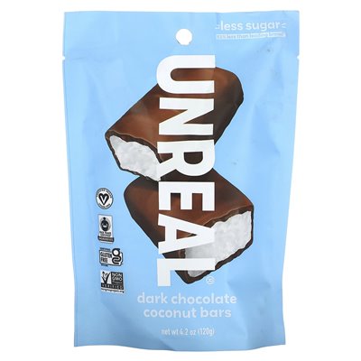 Unreal, dunkle Schokolade-Kokosnuss, 4,2 oz (120 g)