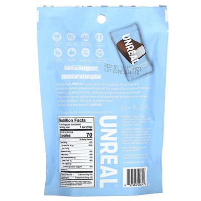 Unreal, dunkle Schokolade-Kokosnuss, 4,2 oz (120 g)
