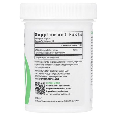 Seeking Health, Histamine Digest, 90 kapsułek Seeking Health, Histamine Digest, 90 kapsułek
