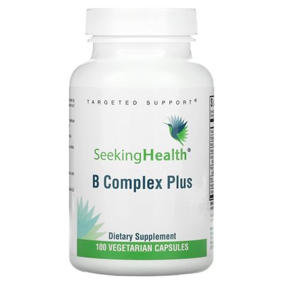 Seeking Health, B-Komplex Plus, 100 vegetarische Kapseln