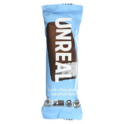 Unreal, Ciemne Czekolada Kokosowy, 1,3 uncji (37 g)