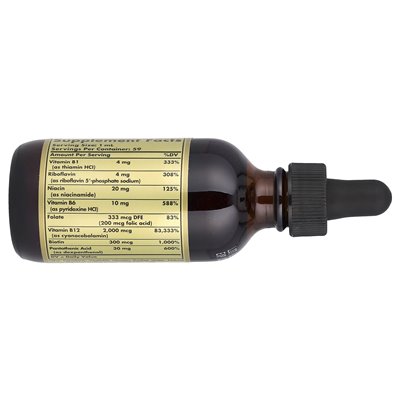Solgar, B-12-Flüssigkeit, sublingual, 2000 mcg, 2 Fl Oz (59 ml)