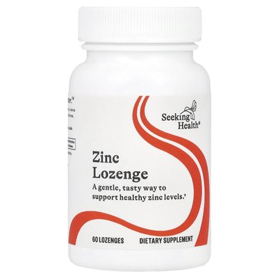 Seeking health, zinc raski, 60 lozenges
