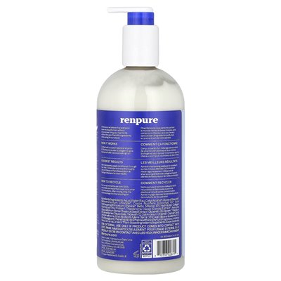 RenPure, odżywsza roślinna, biotyna i kolagen, 24 Oz (710 ml) RenPure, odżywsza roślinna, biotyna i kolagen, 24 Oz (710 ml)