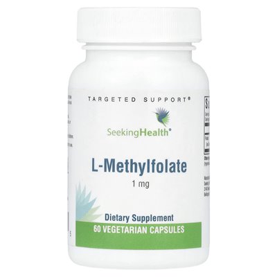 Seeking Health, L-Methylfolat, 1 mg, 60 vegetarische Kapseln