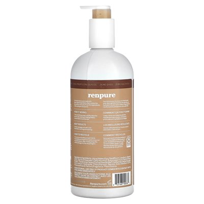 Renpure, nawilżający balsam do ciała, masło kakaowe i Shea, 24 fl oz (710 ml)