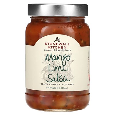 Stonewall Kitchen, Mango-Limetten-Salsa, Medium, 16 oz (454 g)