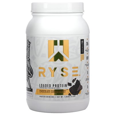 Ryse, załadowane białko, czekoladowy podmuch ciastek, 2,3 funta (1056 g) Ryse, załadowane białko, czekoladowy podmuch ciastek, 2,3 funta (1056 g)