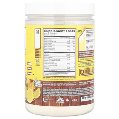 Ryse, załadowany Pre, Country Time ™ Lemonade, 15,6 uncji (441 g)