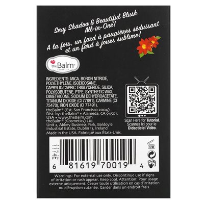 Thebalm Cosmetics, Hot Mama, Lidschatten/Rouge, 0,25 Unzen (7,08 g)