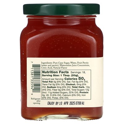 Stonewall Kitchen, Wassermelonengelee, 12,75 oz (361 g)