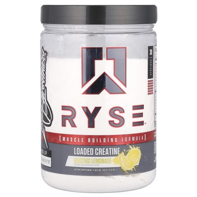 Ryse, załadowana kreatyna, lemoniada elektryczna, 15,3 uncji (435 g)