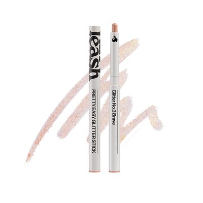 Underashia, Pretty Easy Glitter, No. 3 Brave, 1 Stick