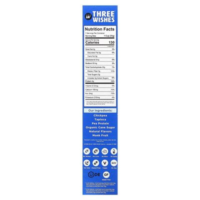 Three Wishes, getreidefreies Müsli, Vanille, 8,6 oz (245 g)