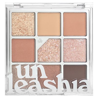 Unleashia, paleta cieni do powiek Glitterpedia, nr 3 Wszystkie koralowe różowe, 0,233 uncje