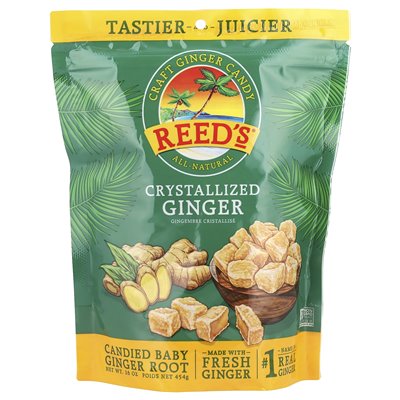 Reed's, Craft Ginger Candy, crystallized ginger, 16 oz (454 g)