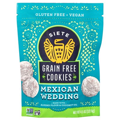 Siete, Grain-Free Cookies, Mexican Wedding, 4.5 oz (127.6 g)