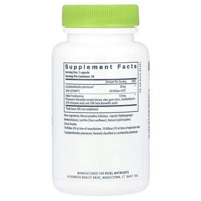 Ważne składniki odżywcze, Hyperbiotics®, IBS Wspieranie probiotyków, 30 wegańskich kapsułek