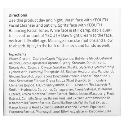 Yeouth, day/night cream, 2 flora (60 ml)