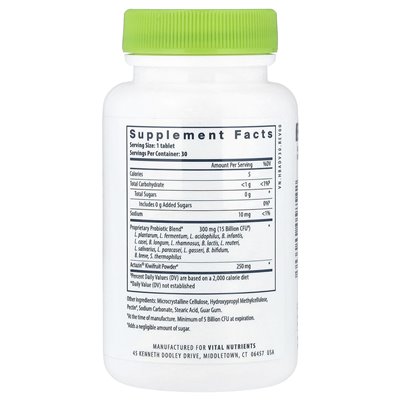 Important Nutrients, Hyperbiotics®, Pro-15® Advanced Probiotics, 30 Vegan Tablets