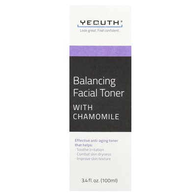 Yeouth, Balancing Toner z rumianek, 3,4 fl oz (100 ml)