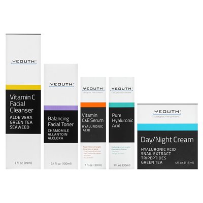 Yeouth, Anti-Aging-System, Zwanziger, 5-teiliges Set