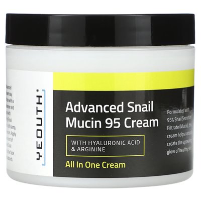 Yeouth, Advanced Slail Mucyn 95 Creme, 4 fl oz (118 ml)