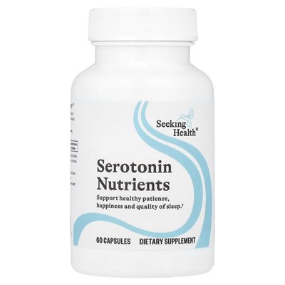 Seeking Health, Serotonin Nutrients, 60 Capsules