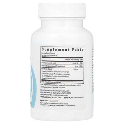 Seeking Health, Serotonin Nutrients, 60 Capsules