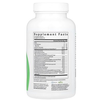 Seeking Health, Gut Nutrients, 150 Capsules