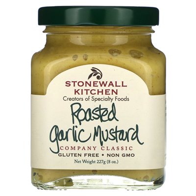 Stonewall Kitchen, gerösteter Knoblauchsenf, 8 oz (227 g)