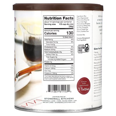 Stonewall Kitchen, glutenfreie Pfannkuchen- und Waffelmischung, 16 oz (453,6 g) Stonewall Kitchen, glutenfreie Pfannkuchen- und Waffelmischung, 16 oz (453,6 g)