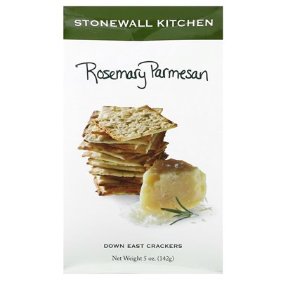 Stonewall Kitchen, Down East Crackers, Rosemary Parmesan, 5 uncji (142 g)