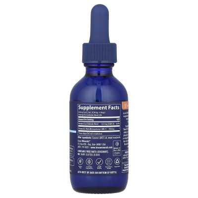 Ślad, jonowy D3 + K2, 2 Fl Oz (59 ml)