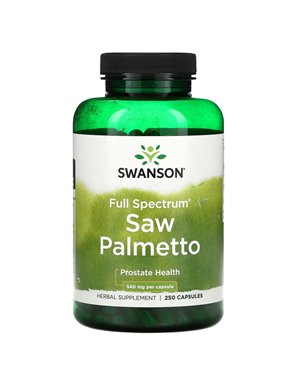 Swanson, Pełny Spektrum Saw Palmetto, 540 mg, 250 Kapsułek Swanson, Pełny Spektrum Saw Palmetto, 540 mg, 250 Kapsułek