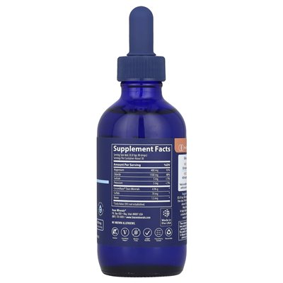 Trace Minerals ®, Niskosodowe Mega-Mag, 400 mg, 4 uncji fl (118 ml) Trace Minerals ®, Niskosodowe Mega-Mag, 400 mg, 4 uncji fl (118 ml)