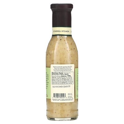 Stonewall Kitchen, Zitronen-Dijon-Vinaigrette, 11 Fl Oz (330 ml)