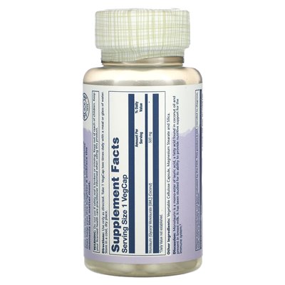 Solaray, Monolaurin, 500 mg, 60 pflanzliche Kapseln