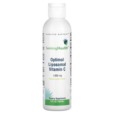 Seeking Health, Optimal Liposomal Vitamin C, Natural Lemon, 1000 mg, 5 fl oz (150 ml)