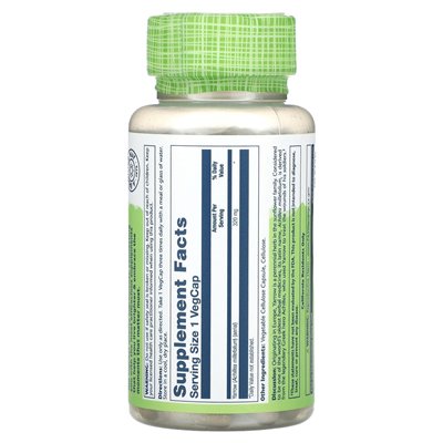 Solaray, True Herbs, Yarrow, 320 mg, 100 Vegcaps Solaray, True Herbs, Yarrow, 320 mg, 100 Vegcaps