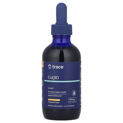 Ślad, płyn COQ10, Tangerine, 4 Fl Oz (118 ml)