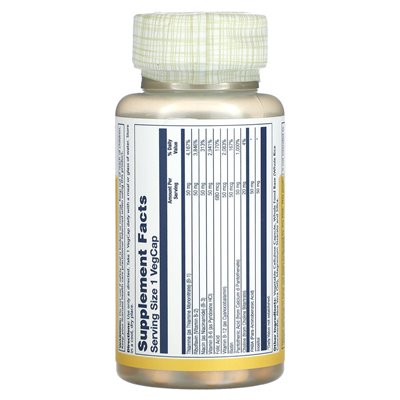 Solaray, Vitamin B-Komplex, 50 mg, 50 vegetarische Kapseln